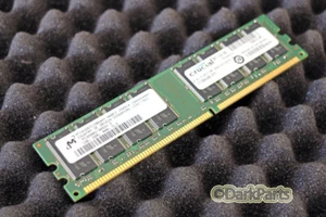 Micron MT16VDDT12864AY-40BF2 1GB Memory RAM PC3200U-30331-Z DDR-400Mhz - Picture 1 of 1