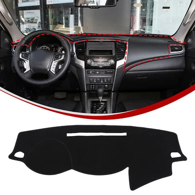 Protector solar tablero cubierta tablero almohadilla para Mitsubishi Triton/L200 2015-20 Foto 1 de 4