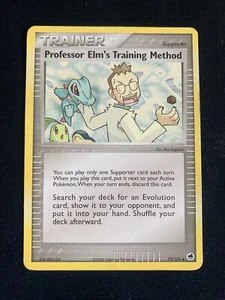 Professor Elm's Training Method 79/101 Dragon Frontiers Regular-LP - Picture 1 of 3