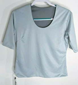 Nike Damen M Top TShirt Reversible Court Challenge Alpha Project blau grau SS - Bild 1 von 11