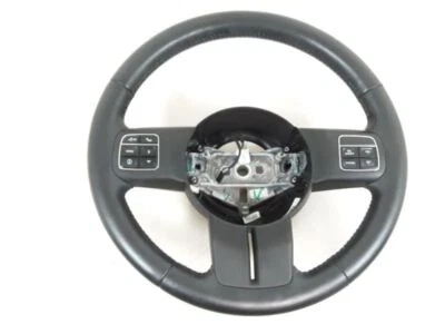 Jeep JK Wrangler OEM Leather Steering Wheel 2011 2013 2014 2015 2016 2017 76863 - Image 1 of 4