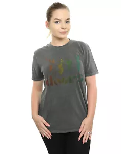 The Doors Women's Band Spectrum Washed Boyfriend Fit T-Shirt - Picture 1 of 15