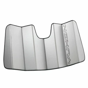 2021-2025 GMC Yukon / XL Silver Reflective Sunshade 84446398 w/ Script OEM GM - Picture 1 of 5