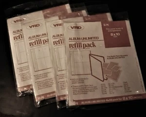 Menge 4 - VPD Fotoalbum Nachfüllpackungen 10 Stück für 32 8x10 Fotos in Taschen. - Bild 1 von 2