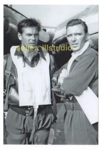 ROBERT LANSING & GARY LOCKWOOD 12 O'clock High RARE 4x6 PHOTO MINT CONDITION #37 - Picture 1 of 1