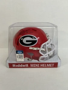 Carson Beck Authentic Autographed Mini Helmet Georgia Bulldogs - Picture 1 of 6