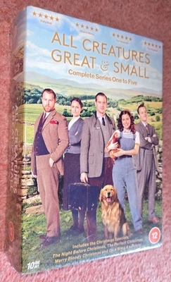 All Creatures Great & Small: Series 1-5 [12] DVD Box Set. Brand New Sealed - Image 1 of 2