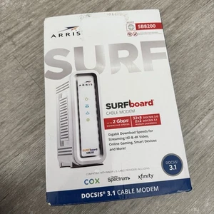 Arris Surfboard Kabel Modem SB8200 2 Gbp DOCSIS 3.1 Cox, Spectrum, Xfinity - Zdjęcie 1 z 5