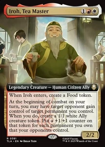 1x - Iroh, Tea Master - Extended Art #381 - Avatar: The Last Airbender - NM MTG - Bild 1 von 1