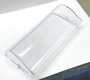 CUBIERTA DE PUERTA DE CONTENEDOR DE PRODUCTOS LÁCTEOS REFRIGERADOR W11617783 PLÁSTICO TRANSPARENTE OEM USADO - Imagen 1 de 9