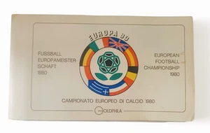Libretto First Day Cover Campionato Europeo di calcio 1980 - Foto 1 di 5