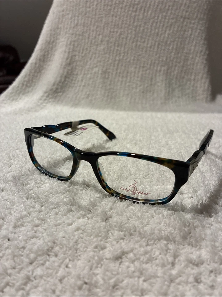 Baby Phat Eyeglass Frames Bv265f Lapis RX for Prescription Demo Only