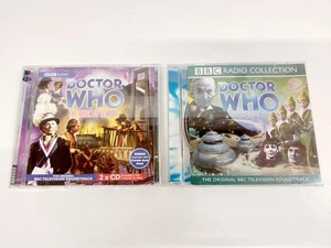 Doctor Who BBC Audio Original Soundtracks 2 x CD Audios William Hartnell - Picture 1 of 12