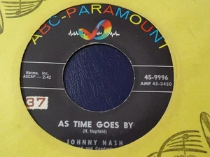 JOHNNY NASH-AS TIME GOES BY-ABC - Picture 1 of 2