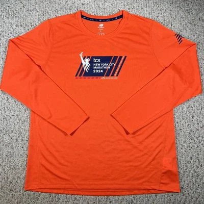 Camisa finalizadora feminina NYRR NYC New York City Marathon New Balance 2024 grande - Imagem 1 de 4