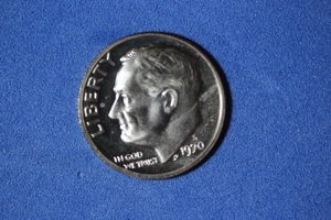 1970-S Roosevelt One Dime #P32188 - Bild 1 von 2