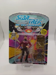 Star Trek The Next Generation Tng Commander William T. Riker 1992 Playmates NEW - Picture 1 of 11