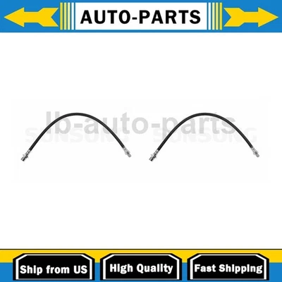 2x Brake Hose Line Rear For 1980-1983 Ford F700 7.0L 1980-1983 Ford F700 6.1L - Image 1 of 4