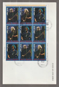 Mongolia Grateful Dead Jerry Garcia FDC - Picture 1 of 1