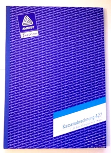 Zweckform 427, Kassenabrechnung, 2x50 Blatt /50 Originale + 1 Kopie Fomat DIN A4 - Bild 1 von 1