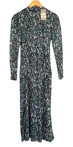 Maxi Vestido Oliver Bonas Manga Larga Body Con Ditsy Floral Talla Nuevo con Etiquetas Precio de venta sugerido por el fabricante 75 GBP - Imagen 1 de 21