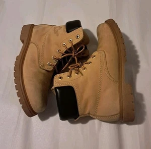 Panama Jack Mens Leather Classic Boot Yellow Gelb Water Resistant Sz. 40(7.5) - Picture 1 of 13