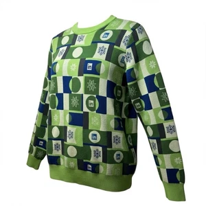 LinkedIn Christmas Holiday Ugly Sweater XL 2021 Sweatshirt Office Party Rare - Bild 1 von 8