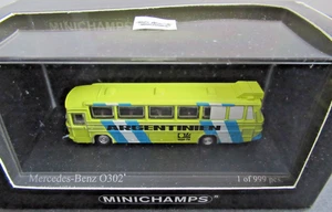 Autobús 1:160 escala N Minichamps Mercedes Benz 0302 Mundial 74 Argentina - Imagen 1 de 1