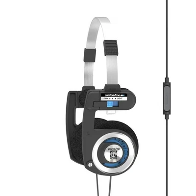 Porta Pro with Microphone and Remote On-Ear Headphones, In-Line Microphone an... - Image 1 of 4