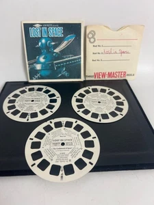 View Master Lost in Space 3 Reel Set B482 1967 + Booklet Dr Smith Robot Phanzig - Picture 1 of 13