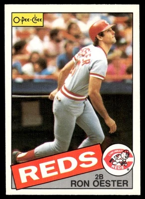 1985 O-Pee-Chee VTG OPC Baseball Ron Oester Cincinnati Reds #314 - Image 1 of 2