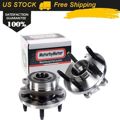 Pair Rear Wheel Bearing & Hub Assembly For Ford Taurus Edge Flex Lincoln Mkx Awd - Image 1 of 4