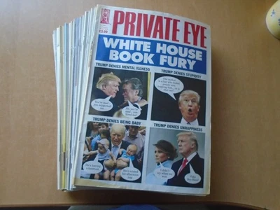Private Eye - 26 different issues from between 2018 & 2019. See pics below. - Image 1 of 4
