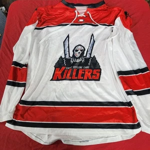 Friday The 13th Jason Voorhees Camp Crystal Lake Killers Jersey size XL - Picture 1 of 11