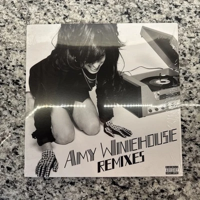 Amy Winehouse Remixes - 2 BLUE / YELLOW Vinyl LP - Image 1 of 4