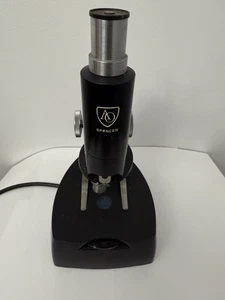 Spencer Scholar Microsope With Wood Case - Picture 1 of 17
