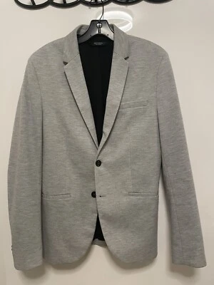 Men’s Zara Basic Blazer In Grey - Image 1 of 4