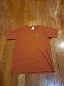 Camicia Nuova Originale Real Dirt Taglia Large USA Isole Hawaii Arancione Uomo Relax - Foto 1 di 10