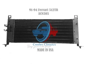 92 93 94 512TR 512M FERRARI COUPE AC CONDENSER OEM 63337600 AC8305 - Picture 1 of 1