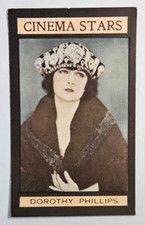 1924 Big Gun (Teofani) Cinema Stars Silent Film Large Card #21 Dorothy Phillips