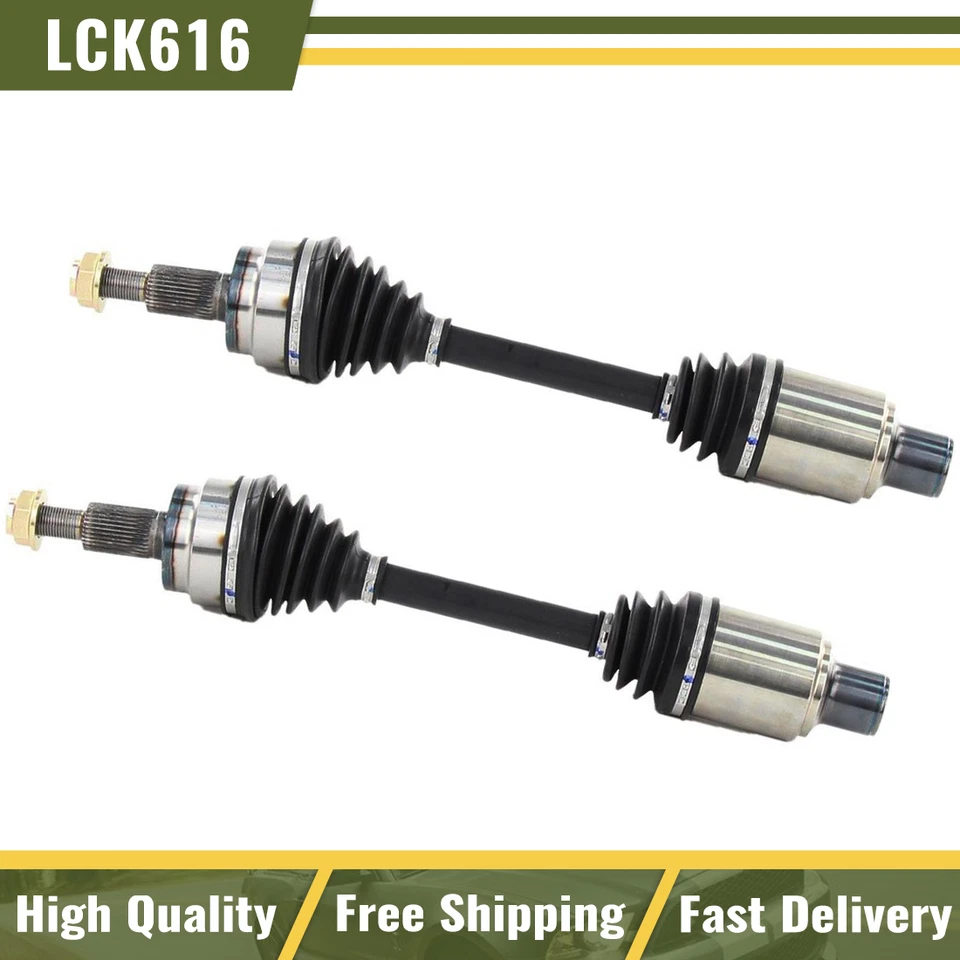 Juego de 2 ejes CV delanteros izquierdo y derecho TrakMotive para Dodge Ram 1500 4x4 Foto 1 de 4