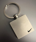 Vintage Nike Silver & Black Slash Keychain