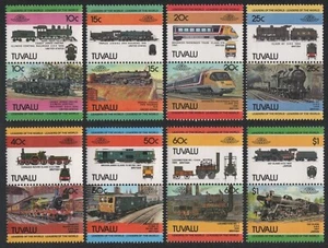 Tuvalu 1984 - Mi-N.o 228-243 ** - Estampillada sin montar o nunca montada - Locomotoras / Locomotoras - Imagen 1 de 1