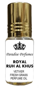 Royal Ruhul Khus Khas Vetiver Grade A Pure Oil by Paradise Perfumes High Quality - Picture 1 of 2