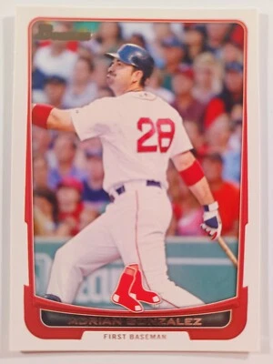 2012 Bowman Baseball #114 Adrian Gonzalez - Image 1 of 3