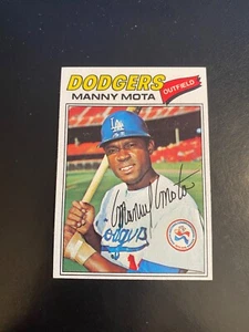 1977 TOPPS BASEBALL #386 MANNY MOTA!! $1 SHIPPING!! - Picture 1 of 2