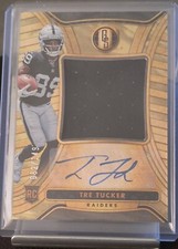 2023 Gold Standard Tre Tucker RPA Rookie Patch Auto /149