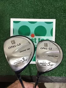 Square Two Opal-LS Left Handed Fairway Woods Set 3 & 5 Ladies Graphite Shafts - Picture 1 of 8