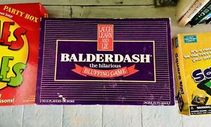 Original Vintage 1984 Balderdash Board Game The Hilarious Bluffing Game Family
