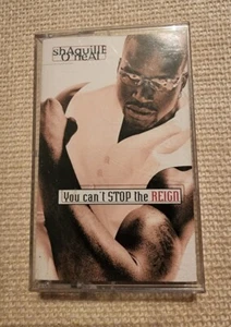 SHAQUILLE O’NEAL You Can’t Stop The Reign 1996 Cassette Rap Hip Hop - Picture 1 of 2